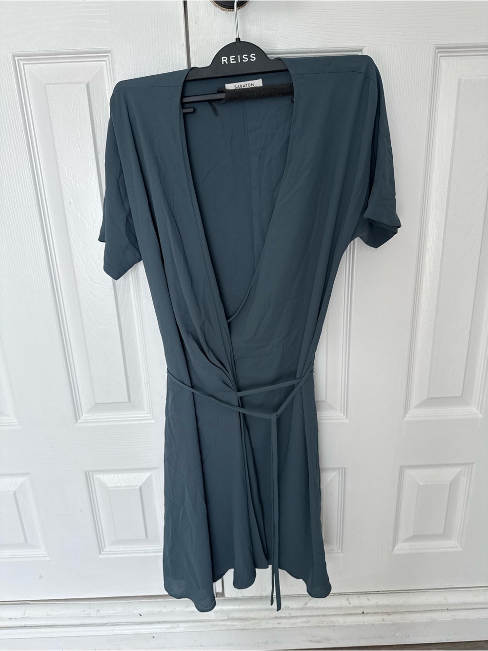 Babaton Slate Blue Lightweight Dress